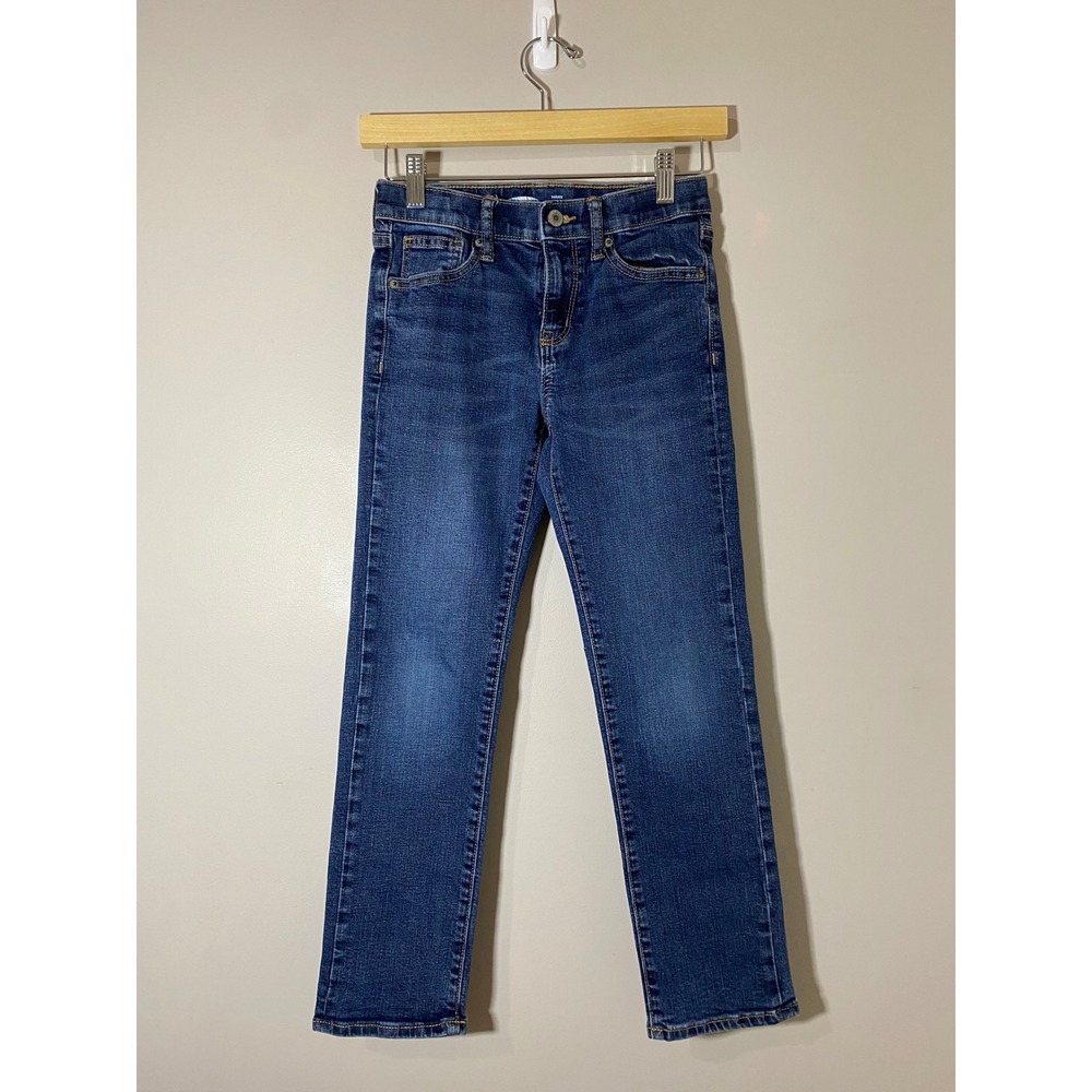 Old‎ Navy Kids Blue Denim Karate Slim Fit Jeans Size 10 Adjustable Waist